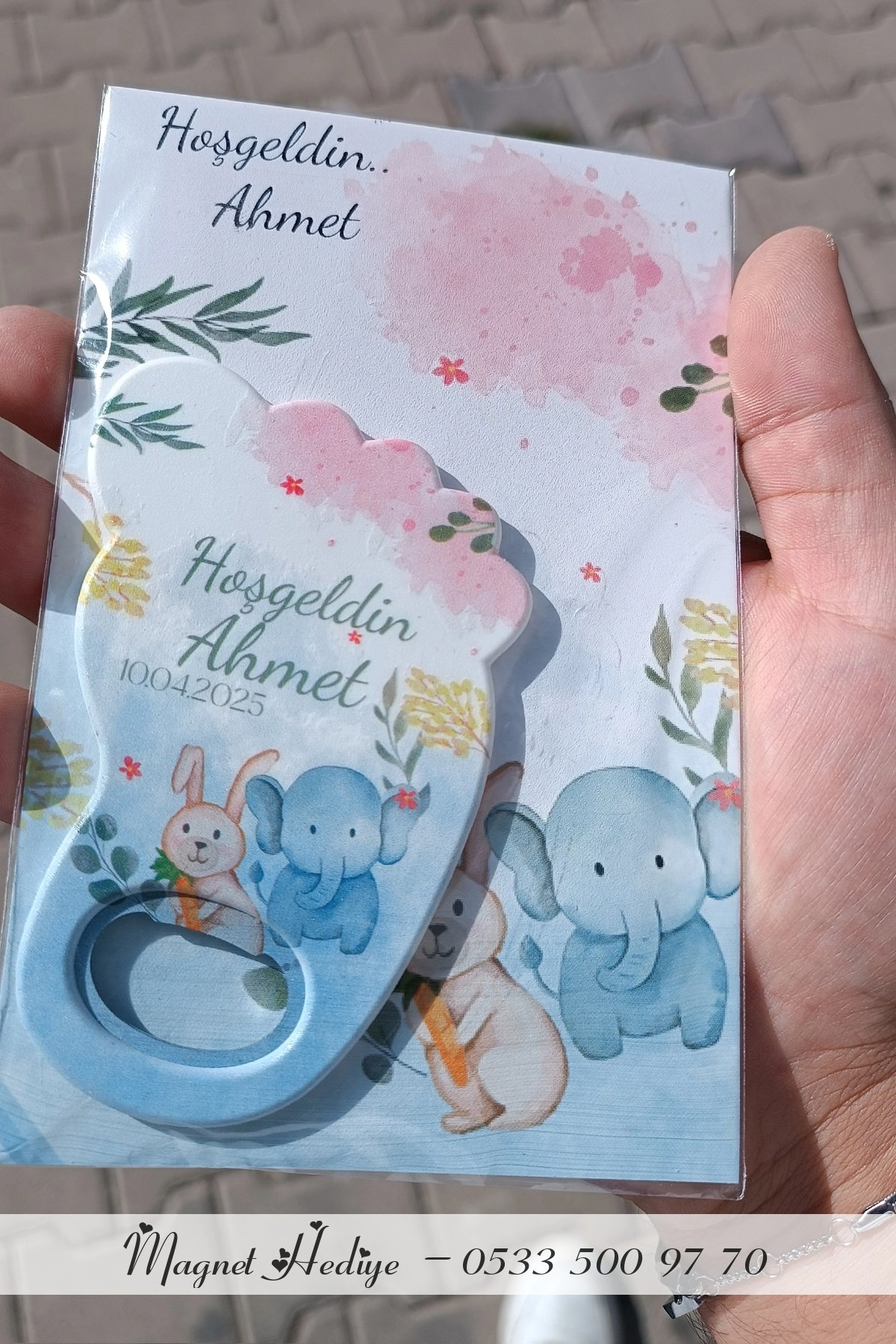 Ayak Magneti + Fil Ve Tavşan