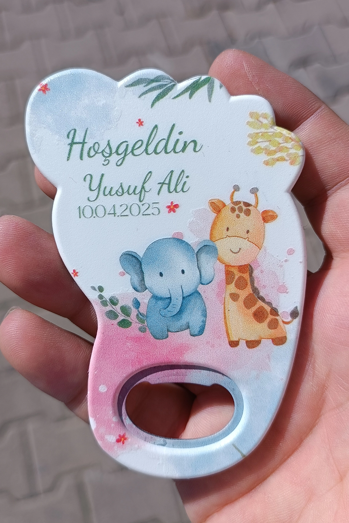 Ayak Magneti + Fil Ve Zürafa