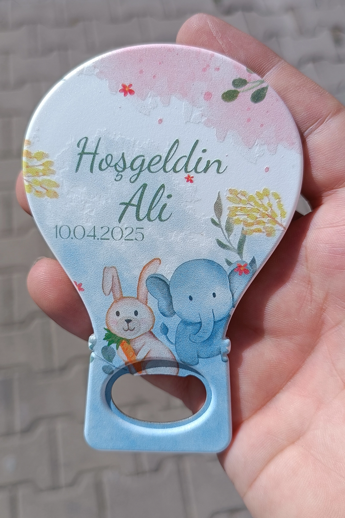 Balon Magneti + Fil Ve Tavşan