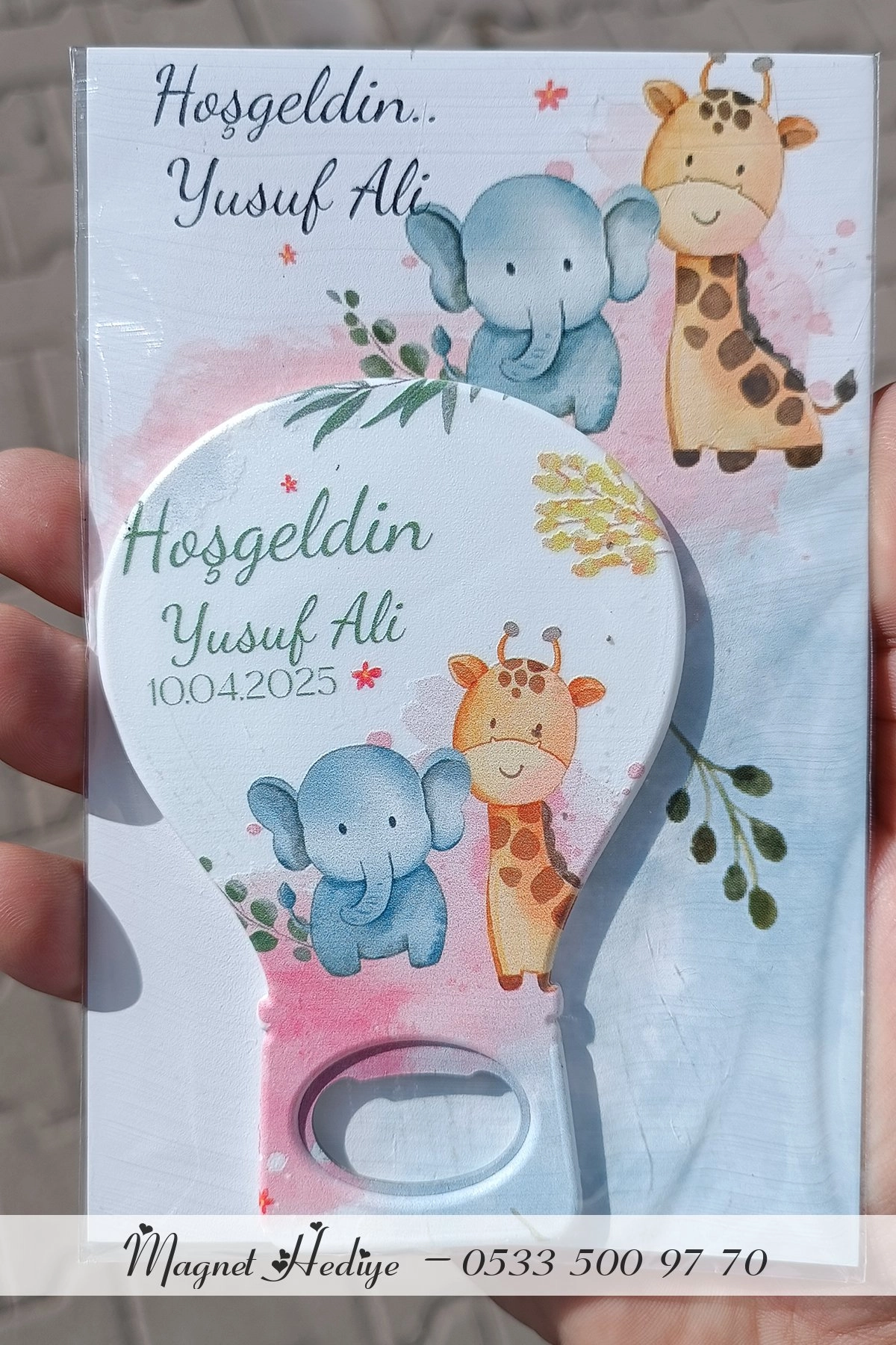 Balon Magneti + Fil Ve Zürafa