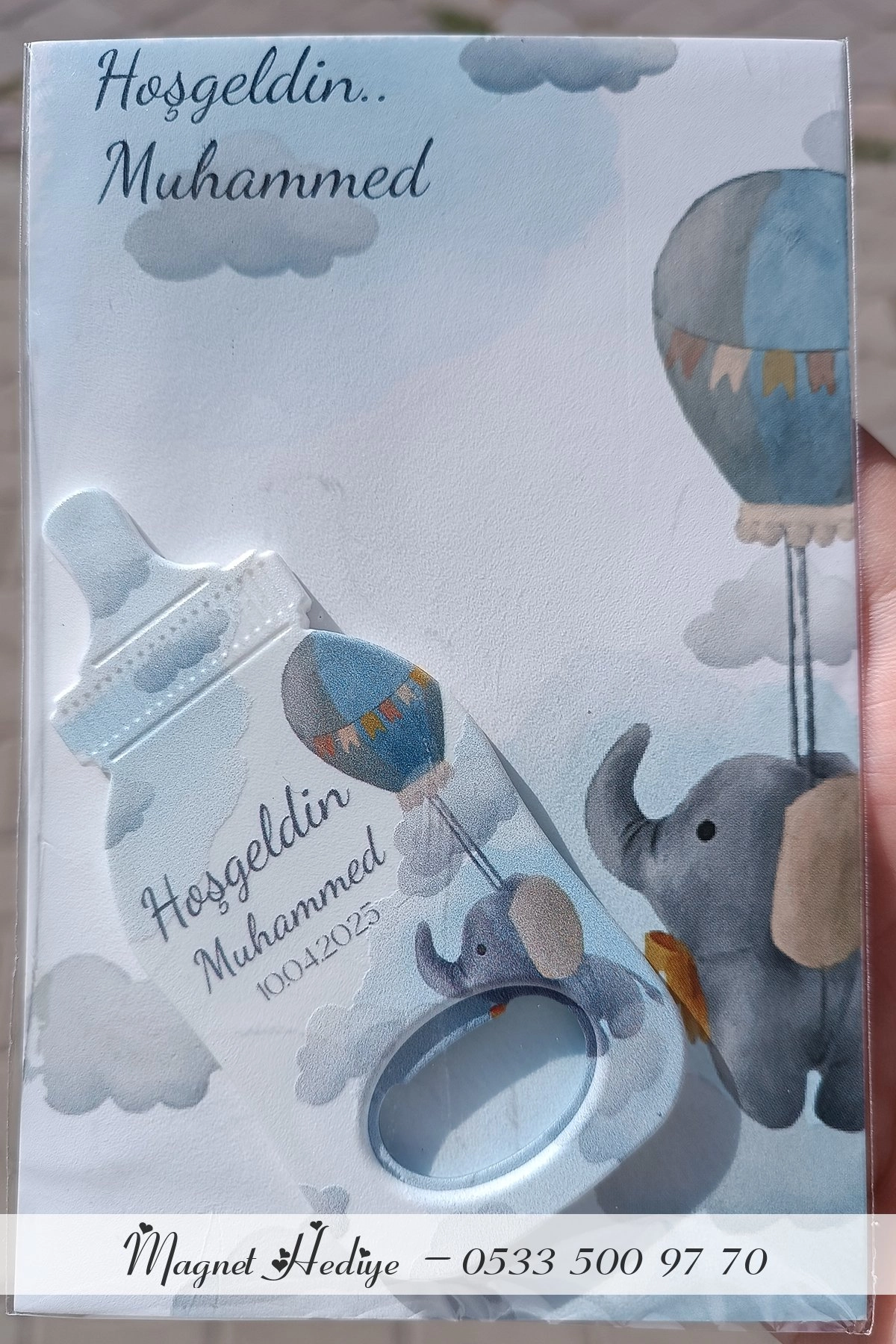 Biberon Magneti + Fil