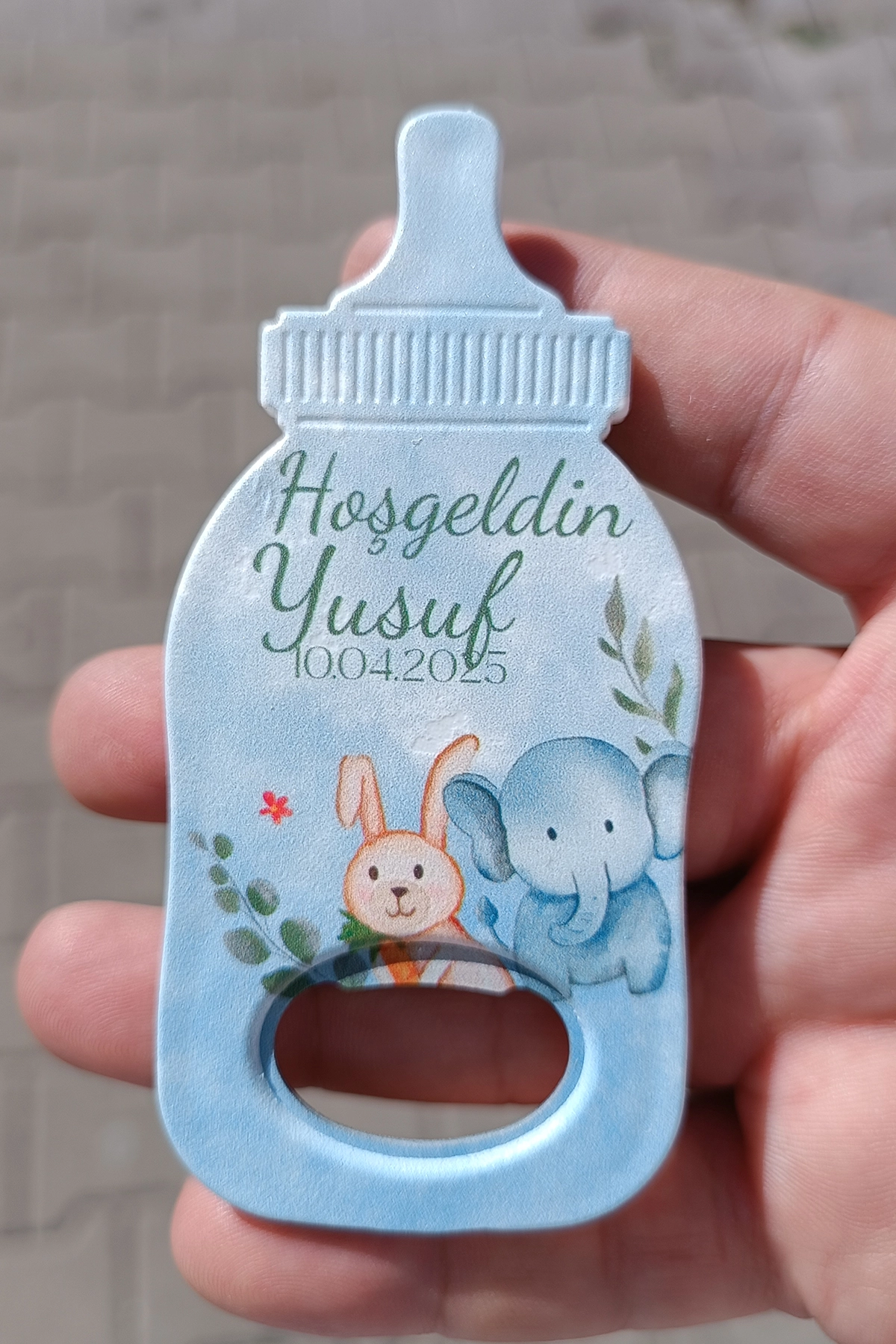 Biberon Magneti + Fil Ve Tavşan